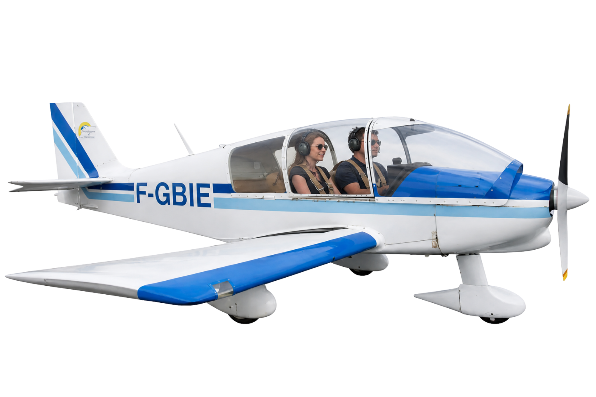Robin DR400 bleu ACPR17 F-GBIE