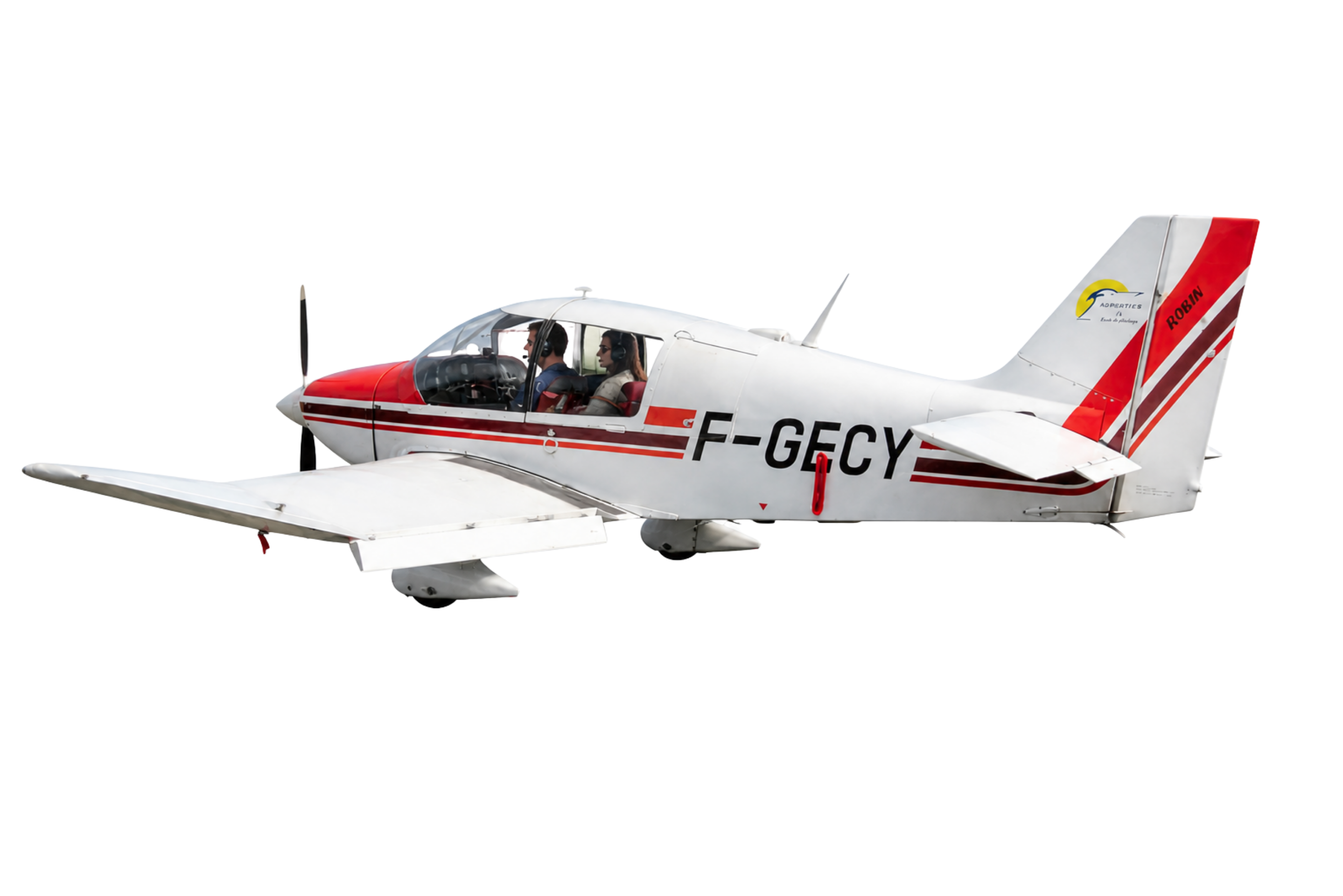 Robin DR400 rouge ACPR17 F-GECY